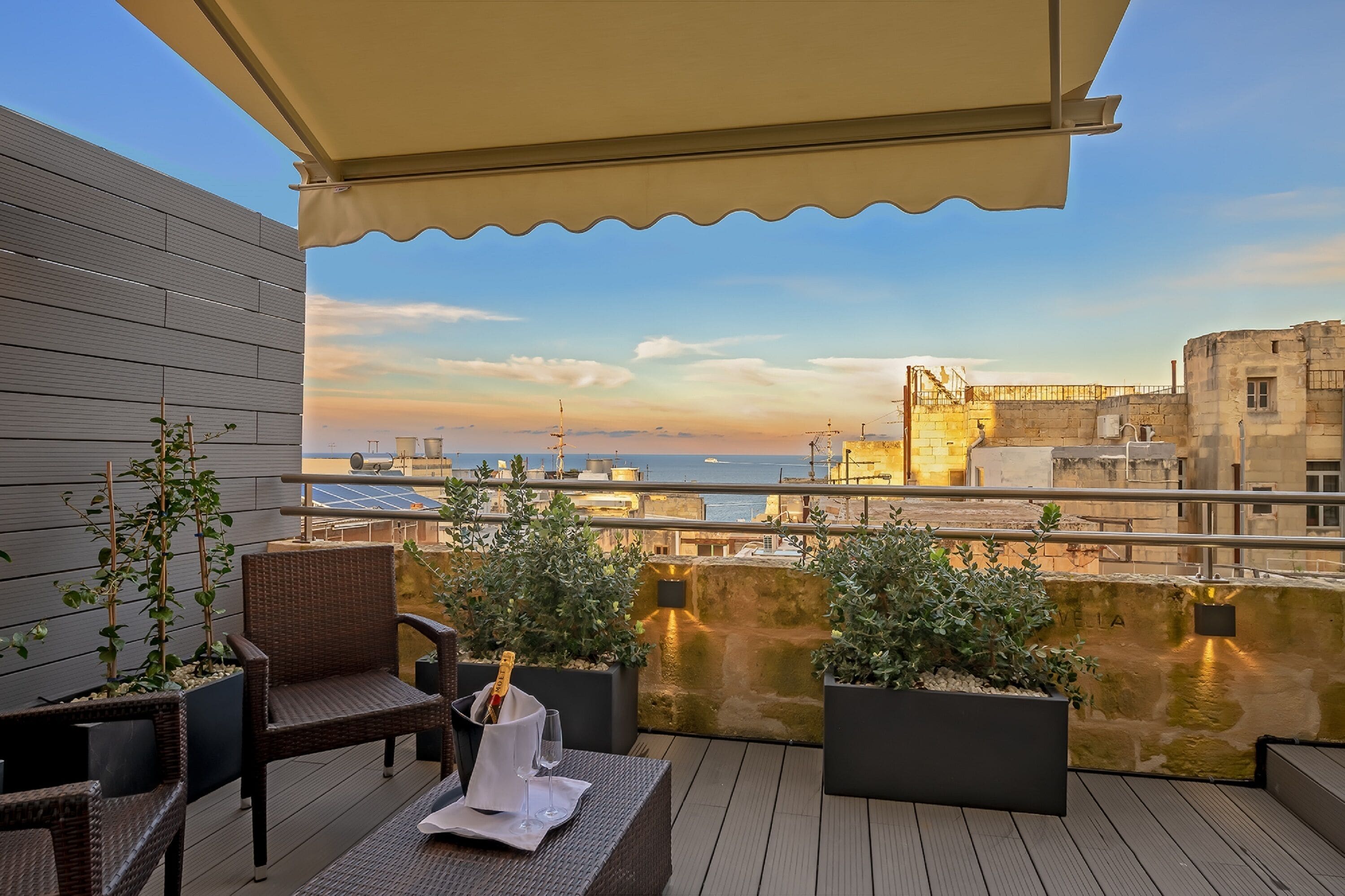 Superior Suite with Terrace and Hot Tub | Terrace/patio