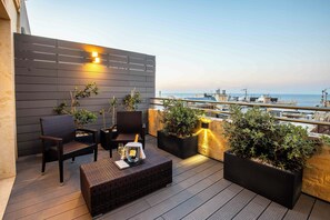 Superior Suite with Terrace and Hot Tub | Vista do quarto