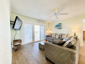 TV, offices - Comfy 4br,Oceanfront,Sm Dogs,PG2 (North Myrtle Beach)