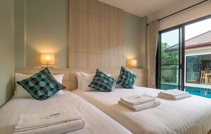 3 chambres, fer et planche à repasser, Wi-Fi, draps fournis