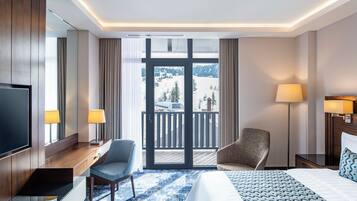 Premier dubbelrum | 1 sovrum, minibar och sängkläder