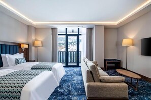 行政客房, 1 间卧室 | 迷你吧、床单