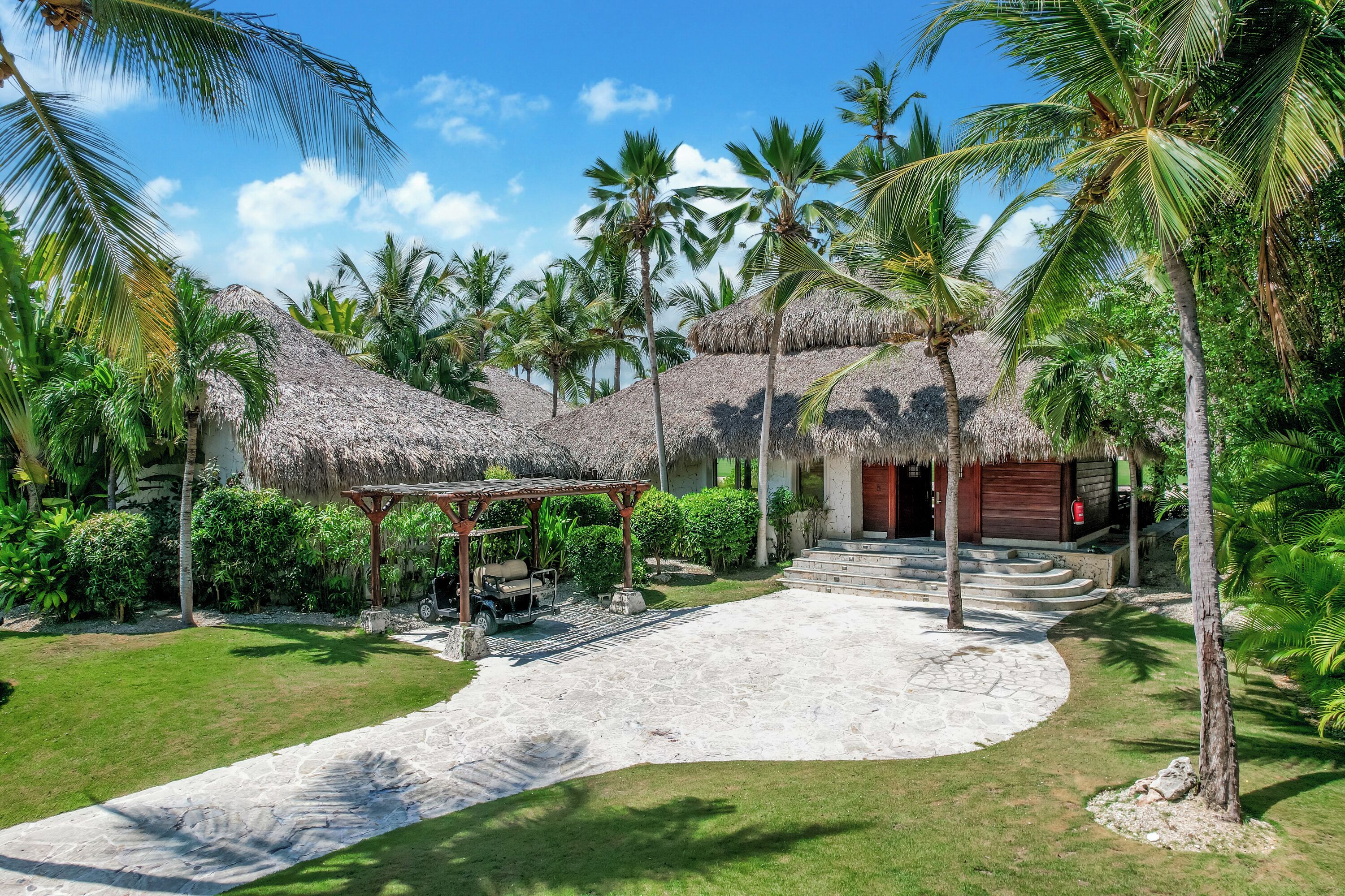 Entrada al alojamiento