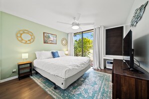 1 habitación, tabla de planchar con plancha, internet y ropa de cama 
