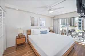 1 habitación, tabla de planchar con plancha, wifi gratis y ropa de cama 