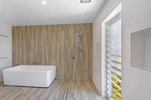 Badekar, håndklæder