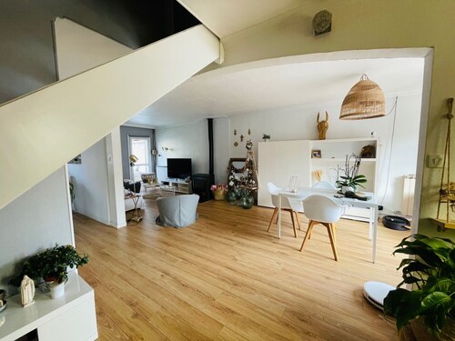 Bright family villa 5 minutes from the seafront on foot