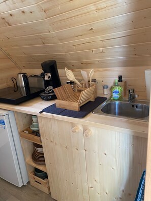 Private kitchen - Atypical enchanted wooden cabin and optional Kota grill (Loray)