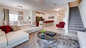 Condo, Multiple Beds (4825 LL - Storey Lake - 5BD/4BA Priva) | Living area - 4825 LL - Storey Lake - 5bd/4ba Private Pool (Kissimmee)