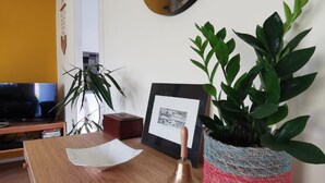 Hytte | 2 soverom, strykejern/-brett, wi-fi (inkludert) og sengetøy