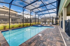 House, Multiple Beds (4507 NL Stunning 6BR, Private Pool & ) | Pool | A heated pool - 4507 NL Stunning 6br, Private Pool & Spa (Kissimmee)