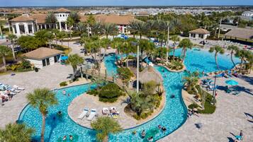 Condo, Multiple Beds (1180 CD - Magical 5BR Townhome with P) | Pool | A heated pool