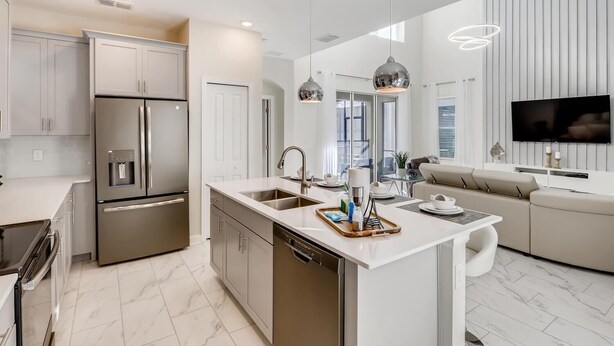 Casa, várias camas (2773 BD - 5Bd Home with Private Pool ) | Cozinha privada