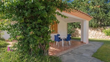 Klassiek appartement | Terras