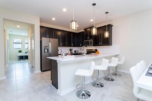 Condo, Multiple Beds (1133 DL - Chic pet-friendly 3BR Townh) | Private kitchen - 1133 DL - Chic Pet-friendly 3BR Townhome: 8 Guests (Davenport)