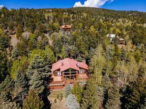 Exterior - Home with Great Views of the Angel Fire Ski Mountain and Valley (Angel Fire)
