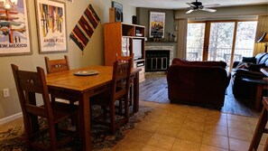 TV, DVD player, stereo - Condo located two Blocks from the Lift (Angel Fire)