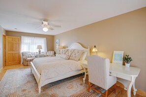 1 chambre, fer et planche à repasser, accès Internet, draps fournis