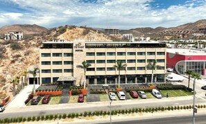 Fassade der Unterkunft