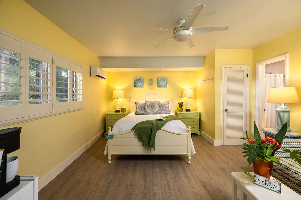 Kiwi Room | Soundproofing, iron/ironing board (on request), WiFi (free), bed sheets