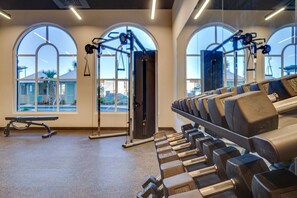 Fitnessbereich