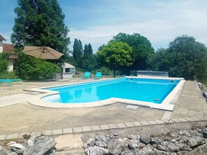 Alberca al aire libre 