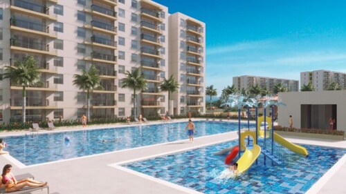 Beautiful apartment overlooking the pools - Ricaurte, Cundinamarca