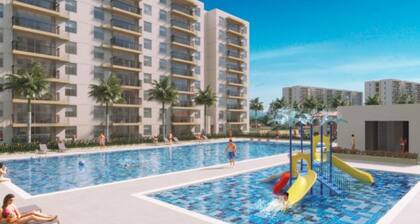 Beautiful apartment overlooking the pools - Ricaurte, Cundinamarca