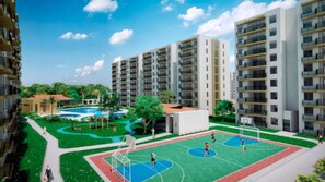 Sport court - Beautiful apartment overlooking the pools - Ricaurte, Cundinamarca (Ricaurte)