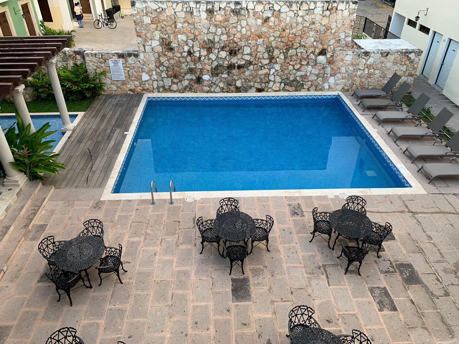 Alberca al aire libre 