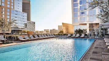 Outdoor pool, cabanas (surcharge), pool umbrellas