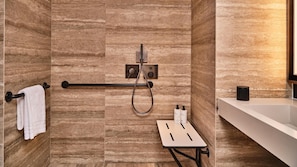 Bathroom shower - Conrad Los Angeles (Los Angeles)