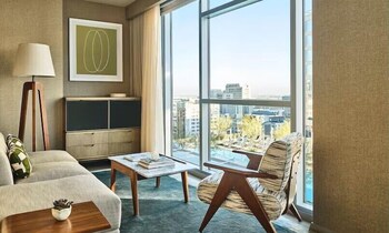 City view at Conrad Los Angeles