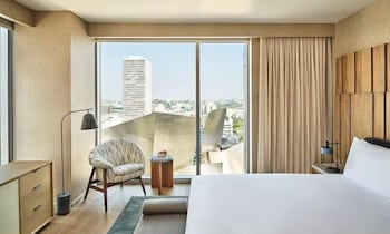 City view at Conrad Los Angeles