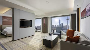 1 yatak odası, minibar, ses yalıtımı, ütü/ütü masası