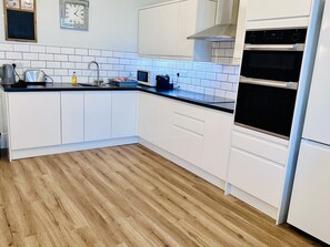 Leilighet, strandutsikt (Garden Apartment ) | Eget kjøkken