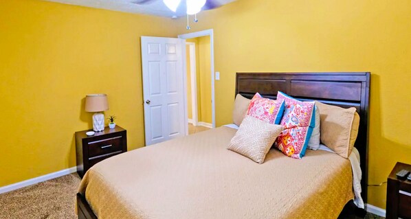 4 habitaciones, wifi gratis y ropa de cama 