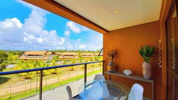 Familienapartment | Ausblick vom Zimmer