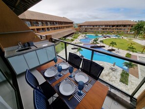 Family Apartment | Outdoor dining - Eco Resort Praia dos Carneiros (Tamandaré)