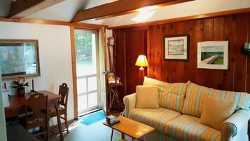 TV, fireplace, DVD player