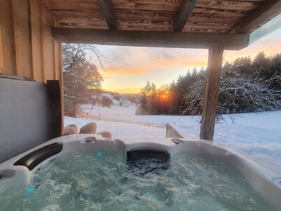 "Moritz" in the feel-good oasis on the Trausdorfberg with sauna/whirlpool