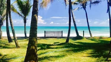 Una spiaggia nelle vicinanze