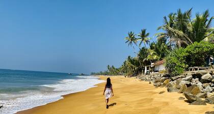 Beachfront Villa with private pool