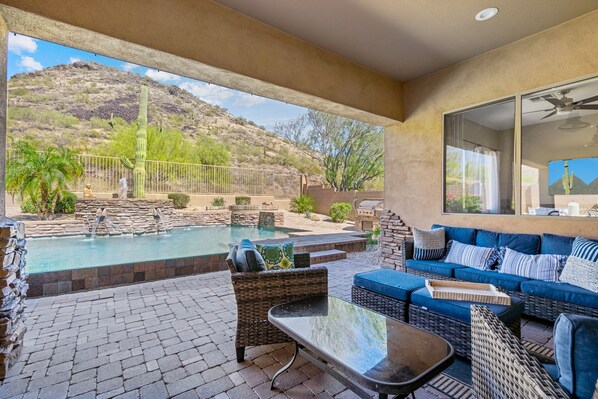 Alberca al aire libre 