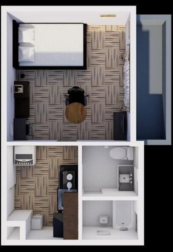 Unclassified image, 1 of 1, button - Double Room • Street view (Kyoto)