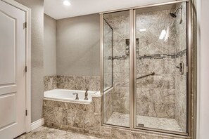Shower, towels