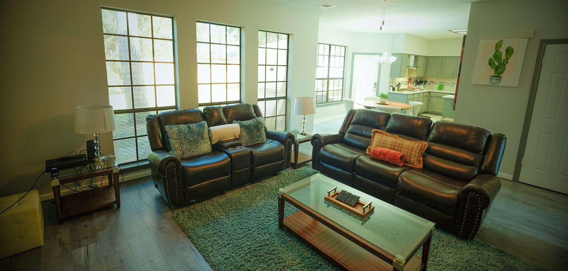 Premium House, 4 Bedrooms, 2 Bathrooms | Living area | Flat-screen TV