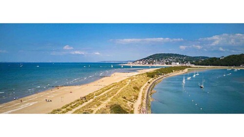 “La poop” House Dives sur mer/Cabourg 6 pers.  Sea access - swimming pool on foot 