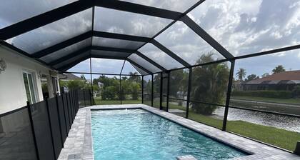 Cape Oasis 3/2 Remodeled pool home with spa
