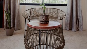 Family Room | Laptop workspace, WiFi (free), bed sheets - Hostal Del Jaguar  - Hostel (Tulum)